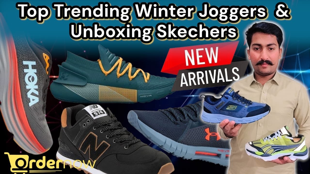 Top Trending Joggers & Skechers Shoes 2025 | Branded Sports Joggers & Sneakers Review