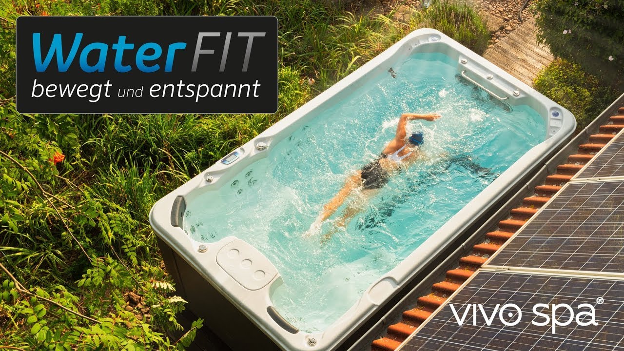 Swim Spas: vivo spa&reg; WaterFit - Fitness & Entspannung f&uuml;r Ihr Zuhause