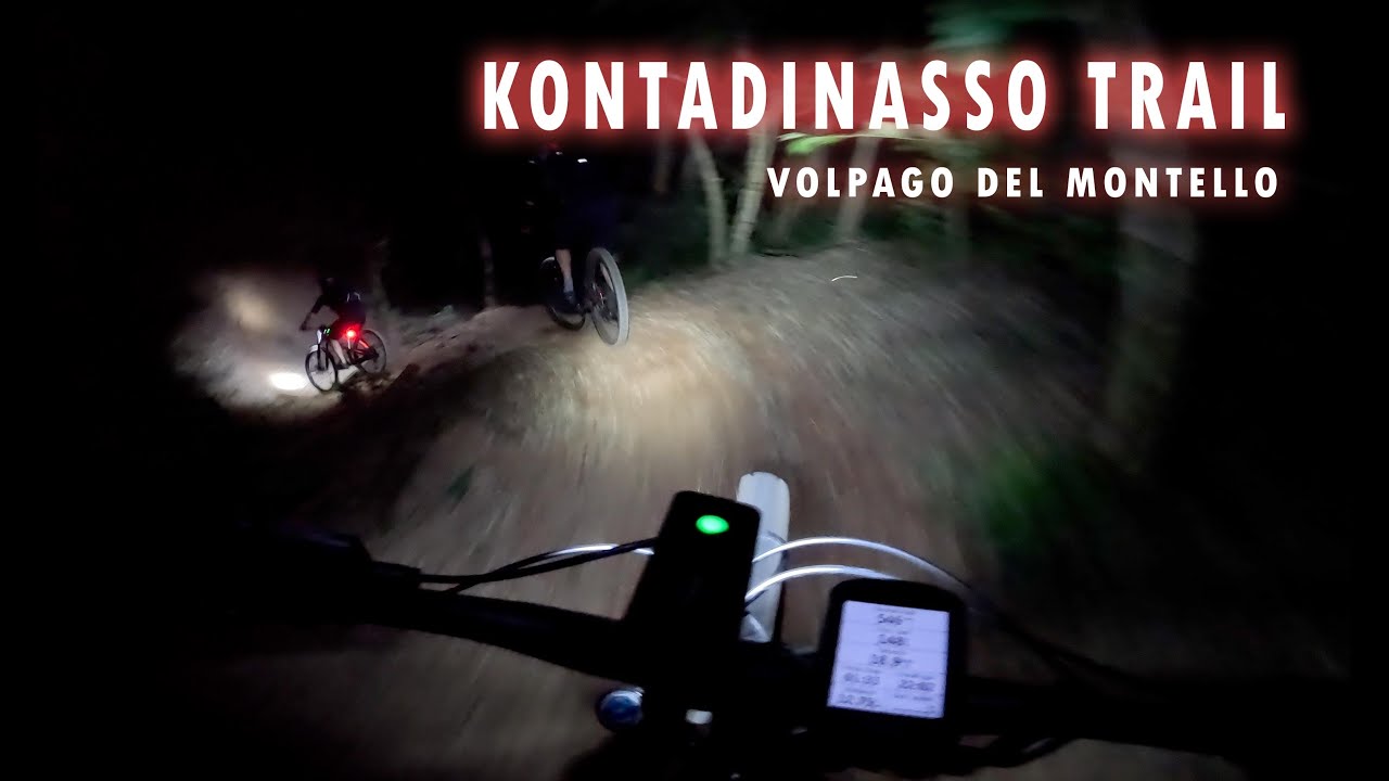 MTB DH Night | Kontadinasso Trail | GoPro - Notturna