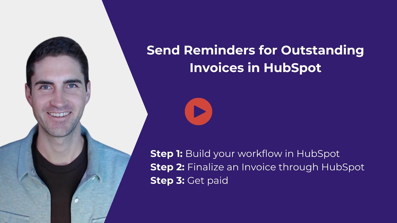 Send Reminders for Outstanding Invoices in HubSpot