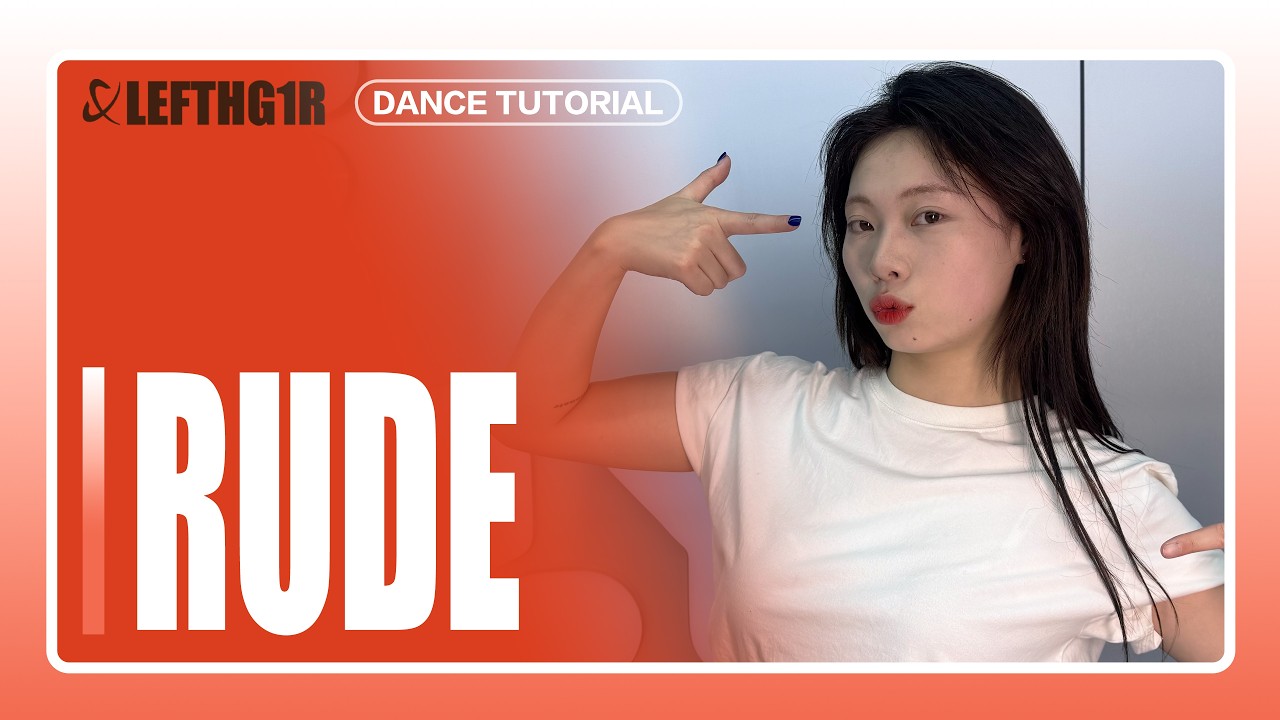 「 RUDE - Hearts2Hearts」DANCE Tutorial (Slow + Mirrored + Counts) | LEFT R1GHT