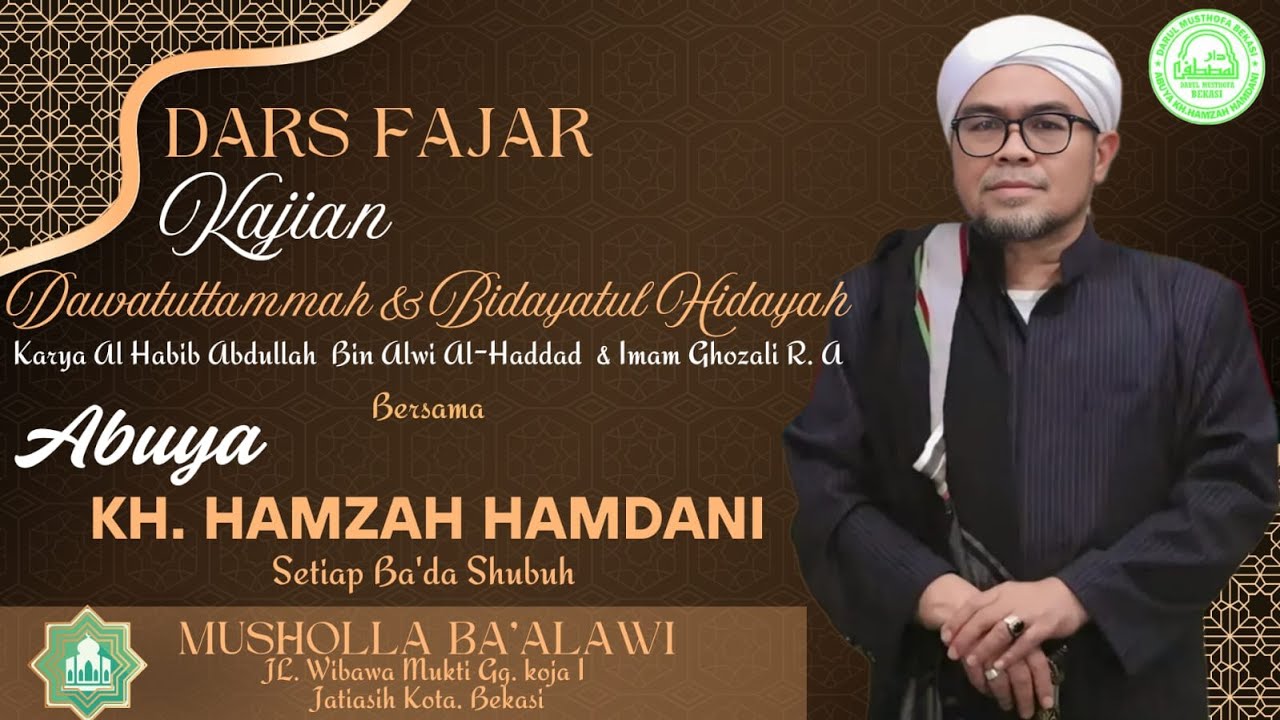 🔴 (LIVE) Dars Fajar | Kajian Kitab Da'watuttaammah |  Bagian Ketiga | 09 Febuari 2026