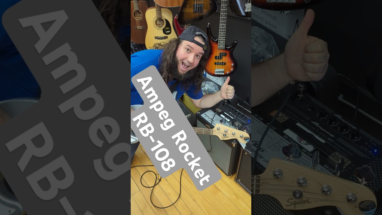 Ampeg Rocket Bass RB-108 #guitar #amp #ampeg #bassplayer #musicstore #guitarshop #bassmusic #love