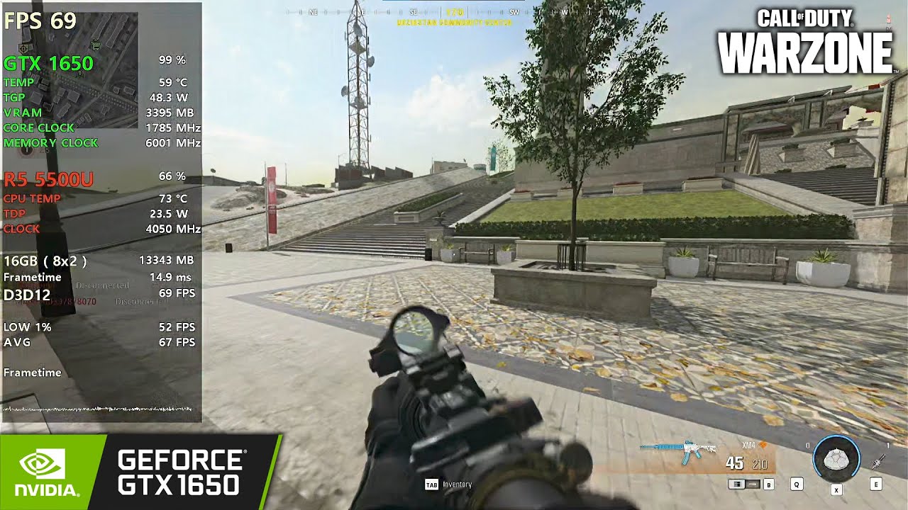 Call of Duty Warzone - GTX 1650 - 16GB RAM - Best Settings ( 2026 )