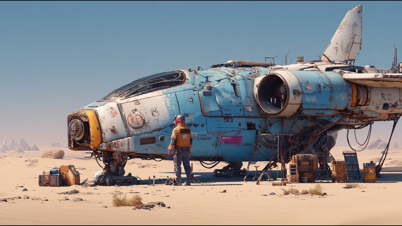 No One Wanted This Broken Starship—Until a Human Mechanic Changed the Galaxy