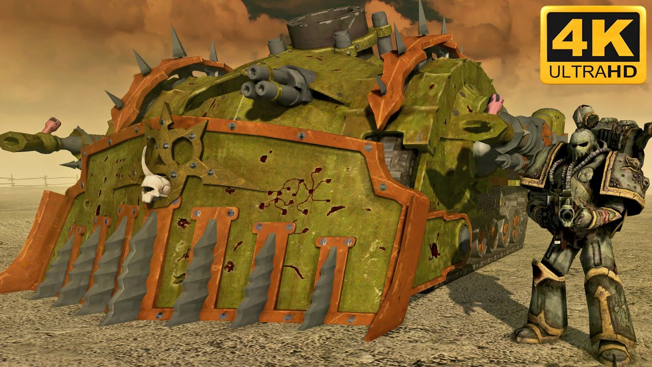 ULTIMATE MOD WARHAMMER 40,000 - Death Guard vs Eldar | Men of War: Assault Squad 2 (4K)