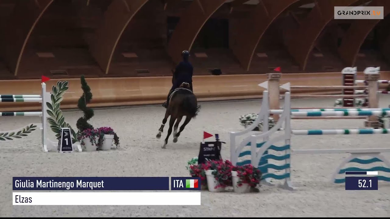Giulia Martinengo Marquet and Elzas | 2nd Place at Hubside Jumping Valence 150 CSI3*