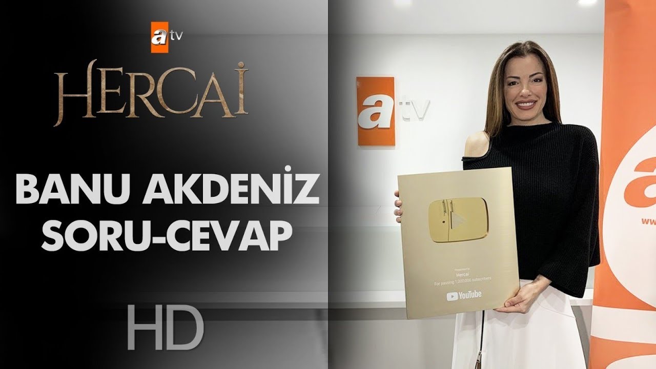 Hercai’nin yapımcısı Banu Akdeniz canlı yayında soruları yanıtladı
