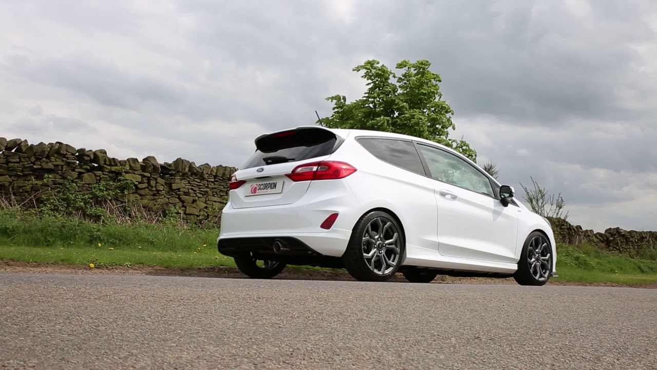 Ford Fiesta ST-Line Cat-Back Exhaust By Scorpion Exhausts
