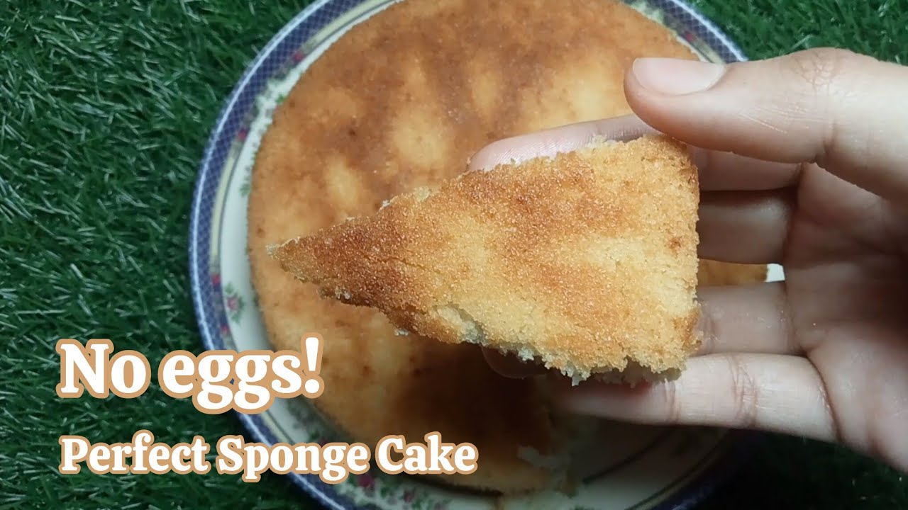 The softest sponge you’ll ever make (No eggs!) ☁️