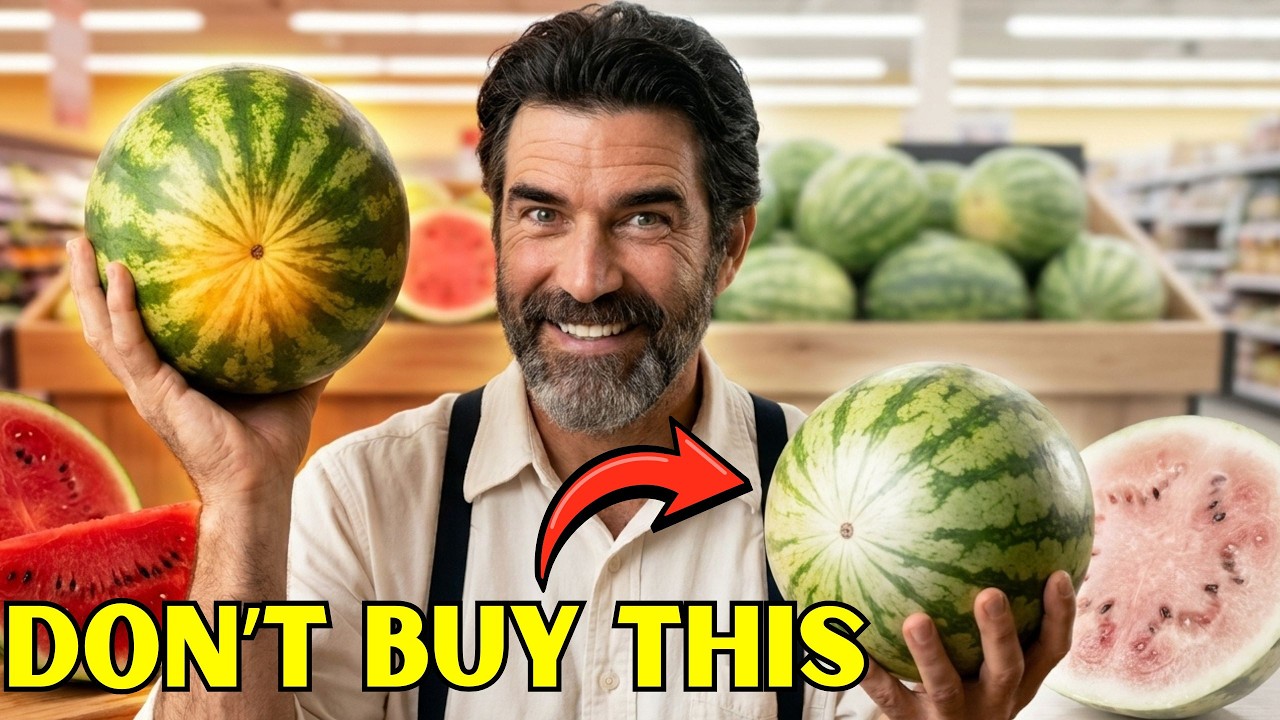 How to Pick the PERFECT Sweet Watermelon (Stop Buying Mushy Ones!)