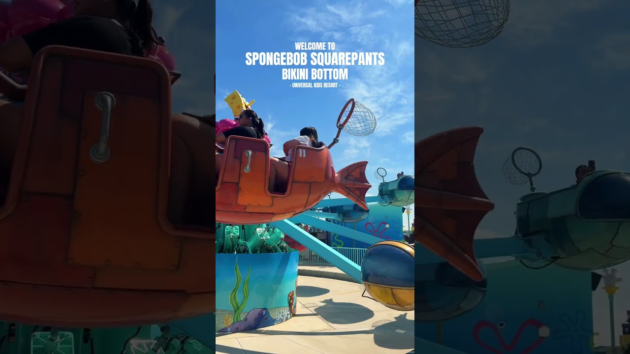 Welcome to SpongeBob SquarePants Bikini Bottom - Universal Kids Resort