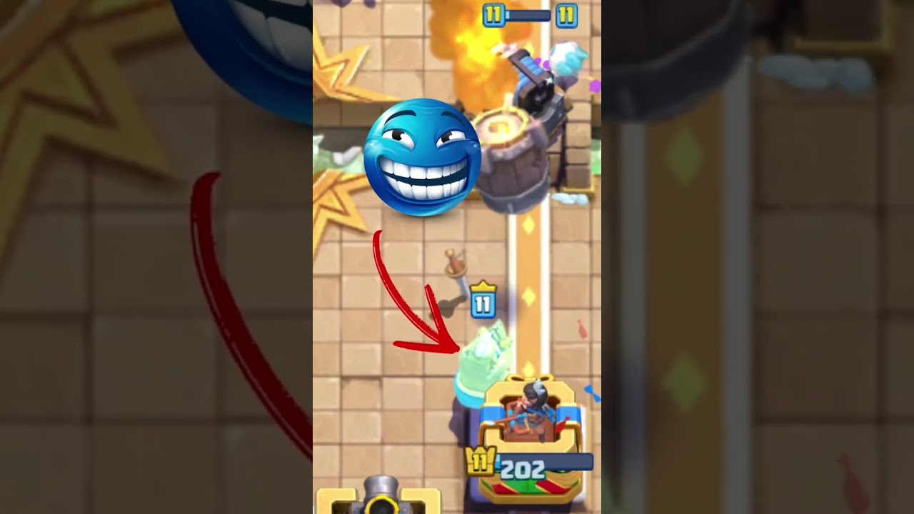 monk absolute cinema #clashroyale #shorts #fyp #absolutecinema