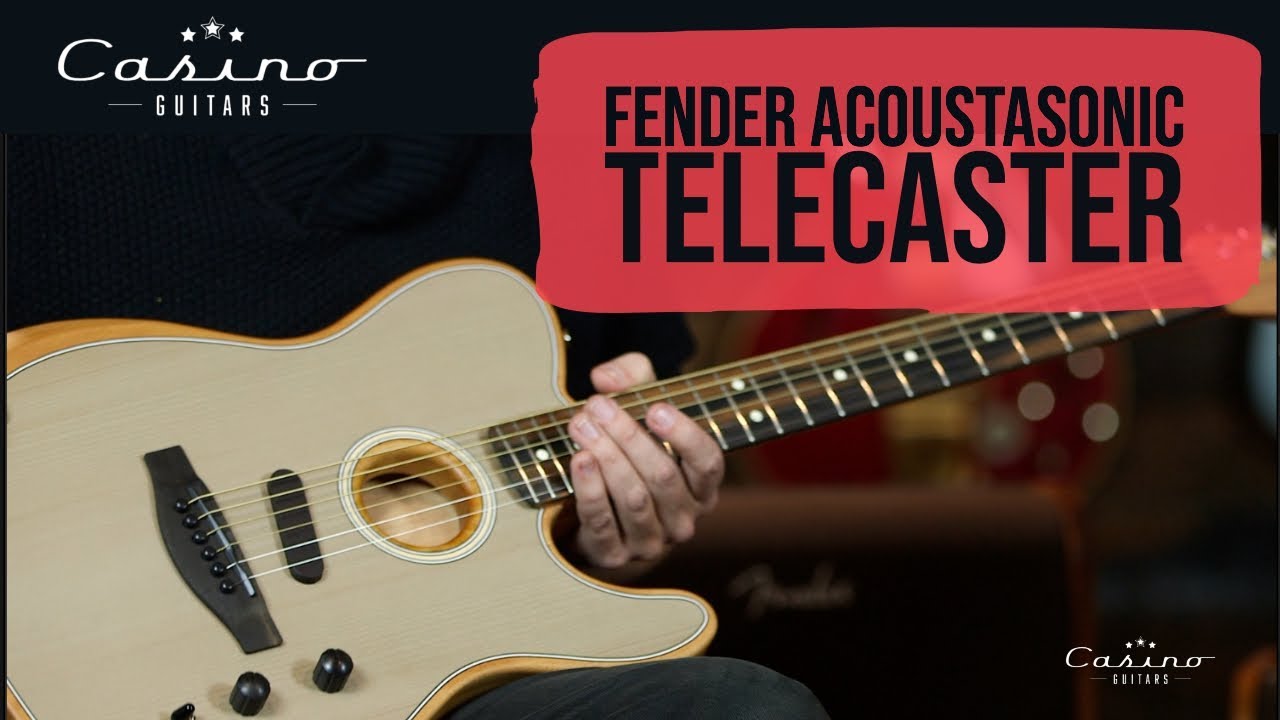 The Best Fender Acoustasonic Telecaster Demo!
