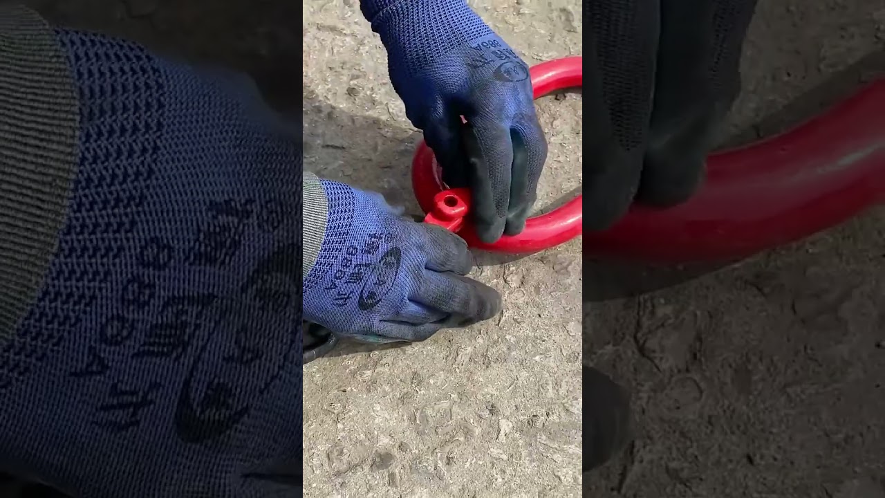 CONNECTING LINK installation teaching！ #chain #linkchain #rigging #lifting #CONNECTINGLINK