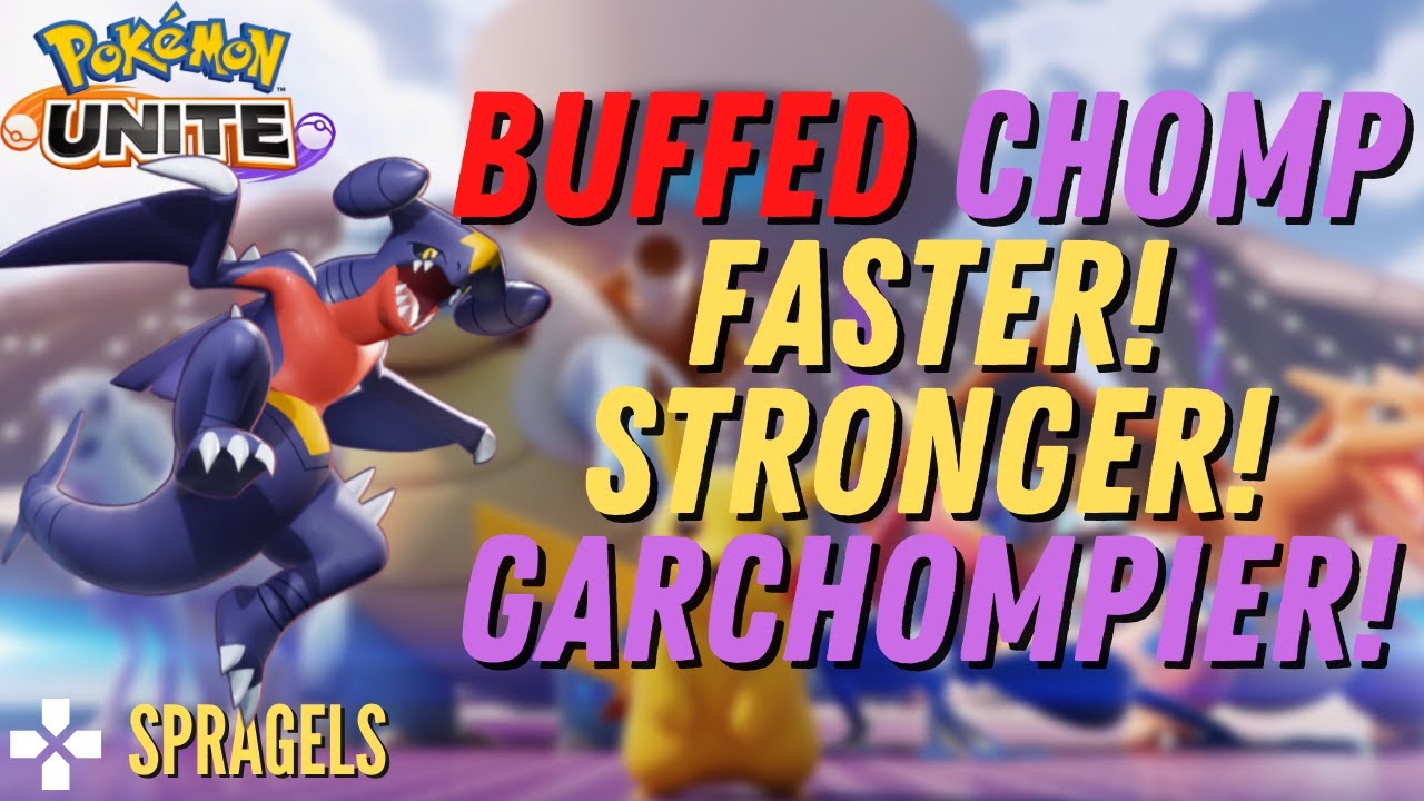 NEW Buffed Garchomp Is Even More Garchompy! - Pok&eacute;mon Unite
