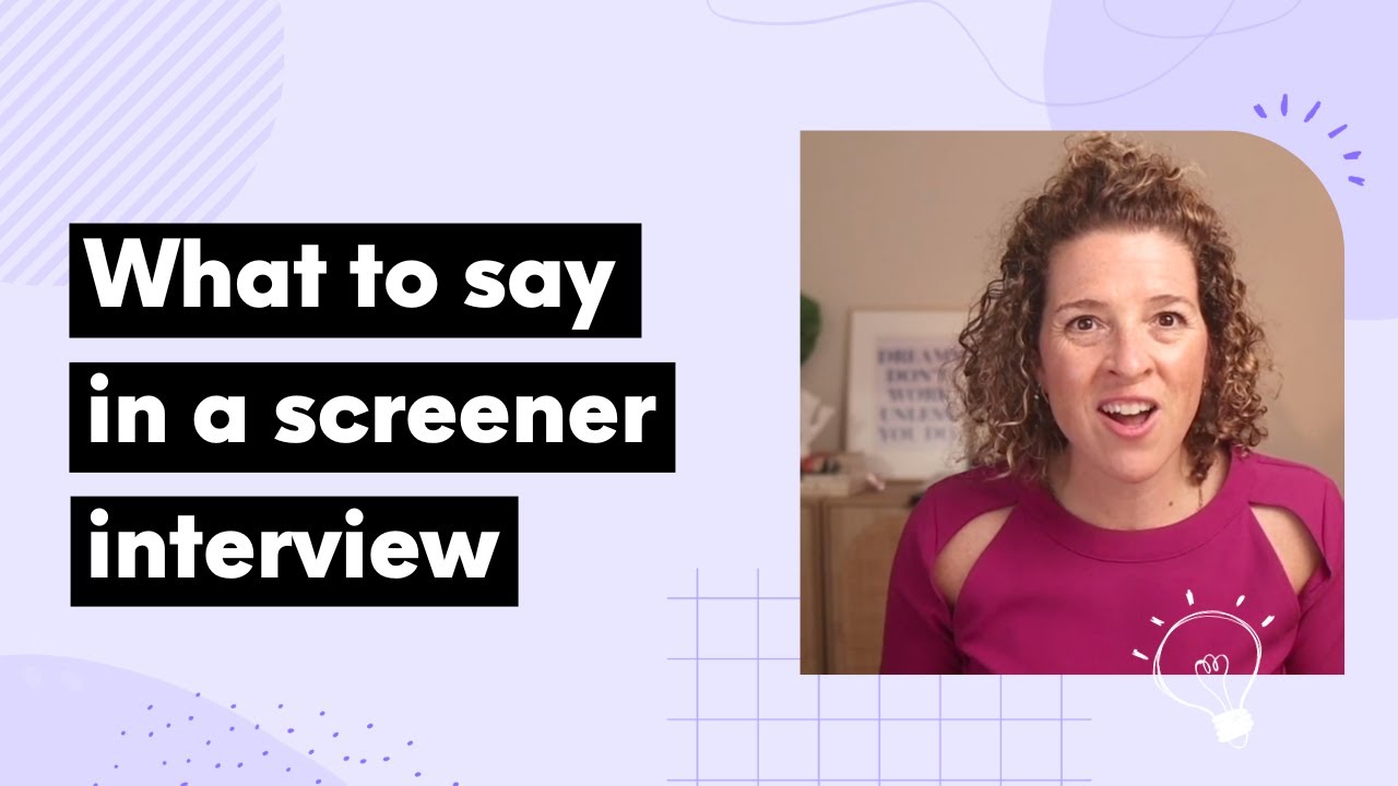 How to prepare for a screening interview with HR after you apply for a job (tips + examples)