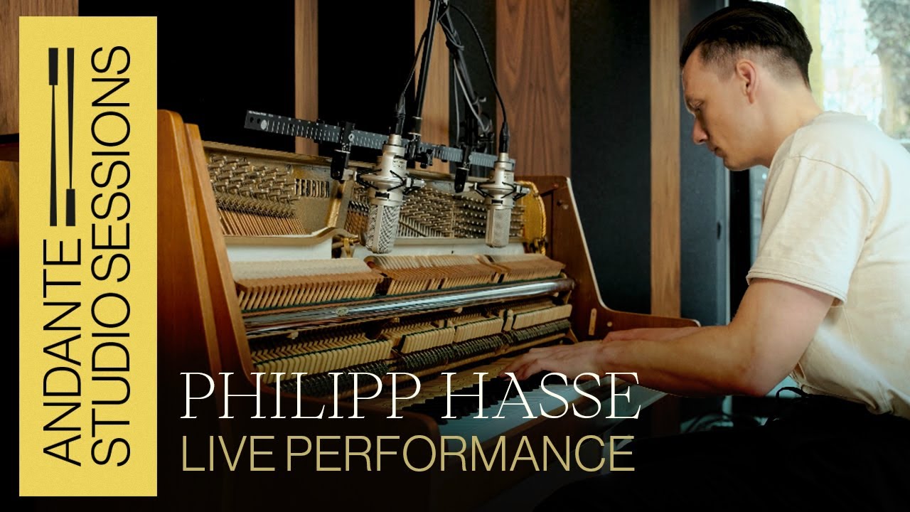 Philipp Hasse: Andante Piano Studio Session [Neoclassical Piano / Solo Piano Music]