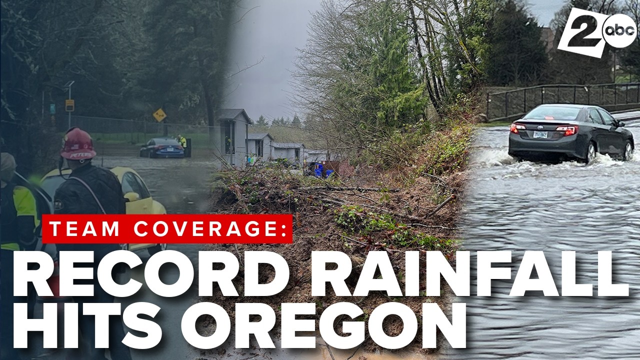 Сильные дожди вызывают наводнения, оползни и спасательные операции в условиях высокого уровня вод...