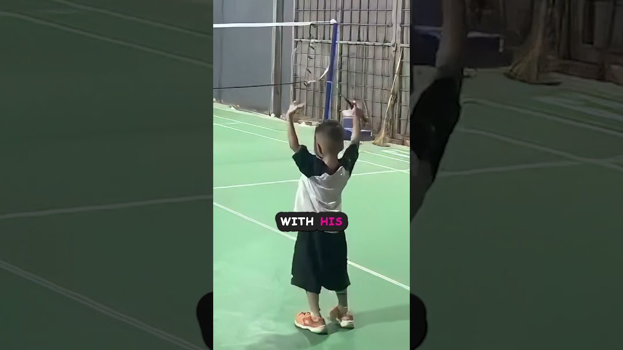 Этот 5-летний МАЛЫШ - ГЕНИЙ бадминтона 😱 | ЛИ ЧОН ВЕЙ в будущем #shorts #badminton #leechongwei