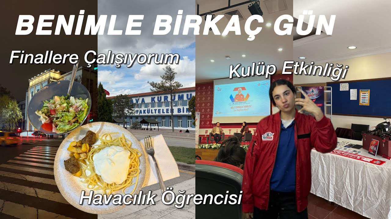 BU SEFER GÜNÜ GÜNÜNE📚✈️ || KULÜP ETKİNLİKLERİ,TEKNOFEST🚀FİNALLERE ÇALIŞIYORUM✍🏻HAVACILIK ÖĞRENCİSİ