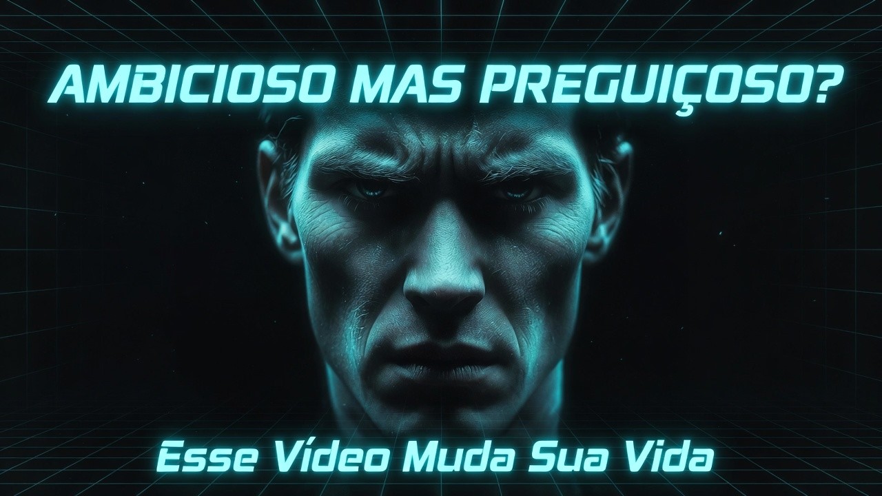 Se Você é Ambicioso Mas Preguiçoso, Esse Vídeo Vai Mudar Sua Vida