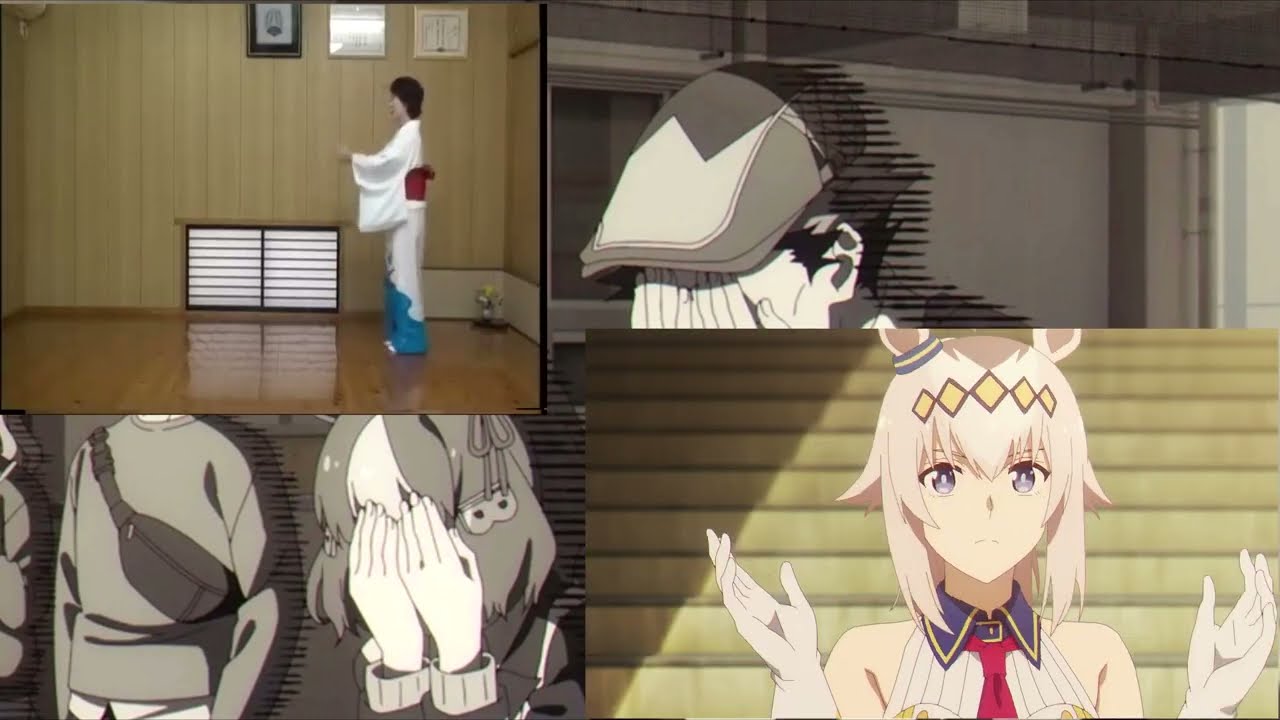 Oguri Cap Kasamatsu Ondou video side by side with translated lyrics
