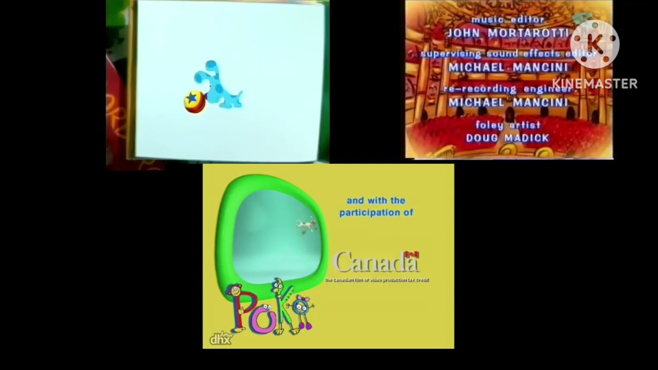 Blue's Clues, Lunar Jim, Madeline & Poko Credits Remix