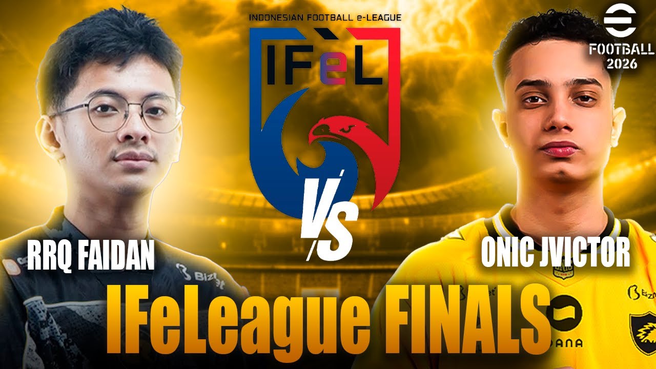 PARTIDA CONTRA O PRO PLAYER RRQ_FAIDAN pelas FINALS INDONESIAN FOOTBALL E - LEAGUE no EFOOTBALL 2026
