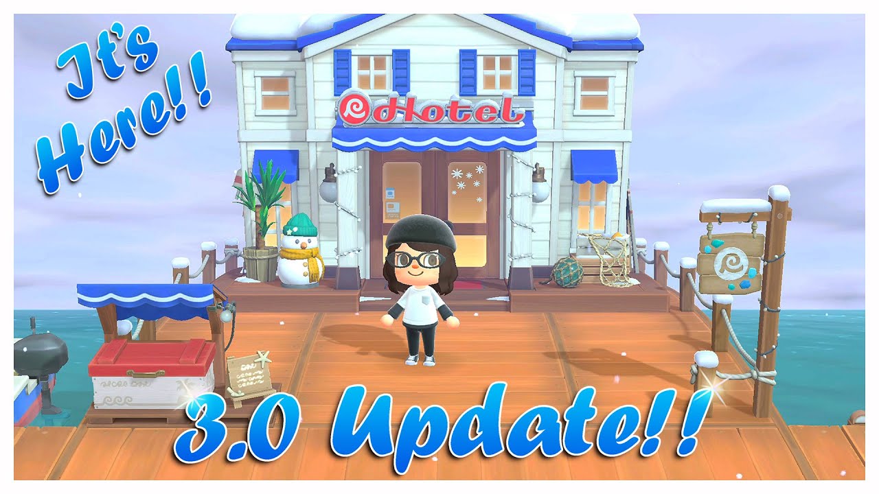 Давайте посмотрим на новое обновление 3.0 для Animal Crossing New Horizons!! #acnh