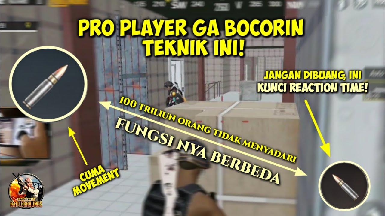 Rahasia Dibalik Kecepatan AIM PRO PLAYER! PUBG Mobile