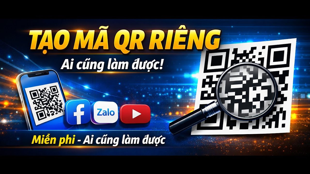 99% Mọi Người Chưa Biết Cách Tạo QR Code Cá Nhân Này!