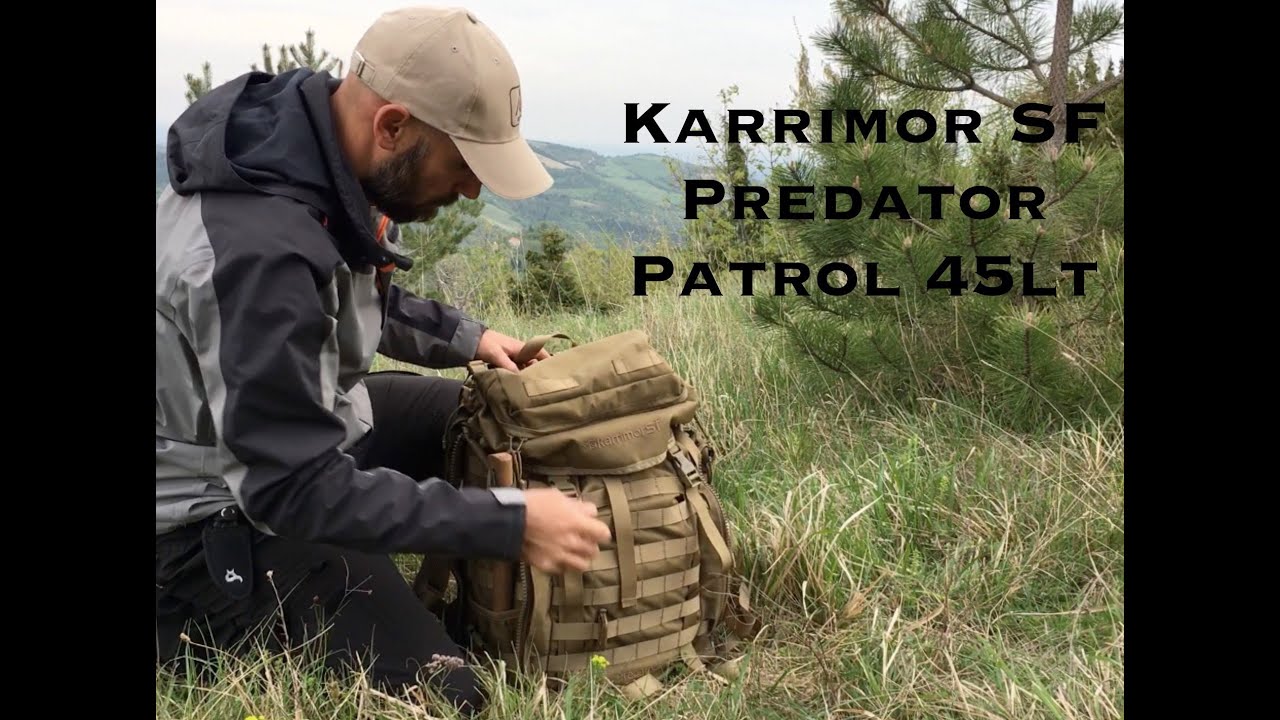 Karrimor SF Predator Patrol 45 lt - review (ITA)