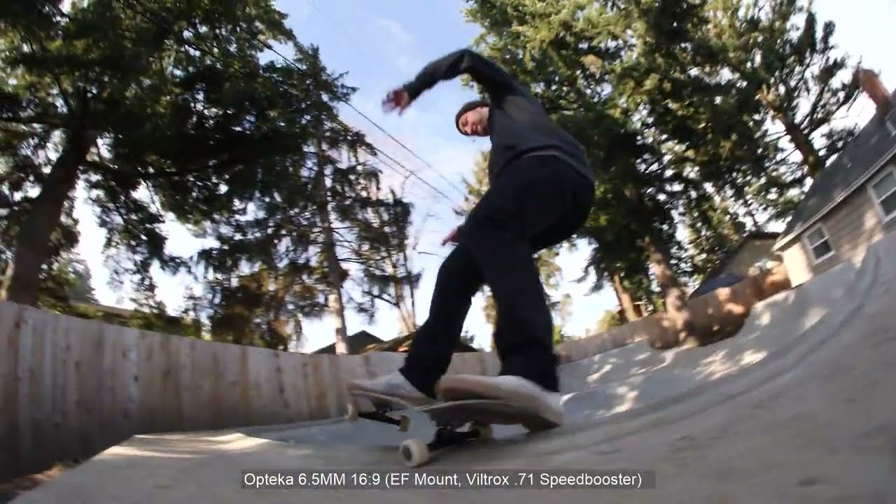 GH5 Fisheye Skateboarding Comparison