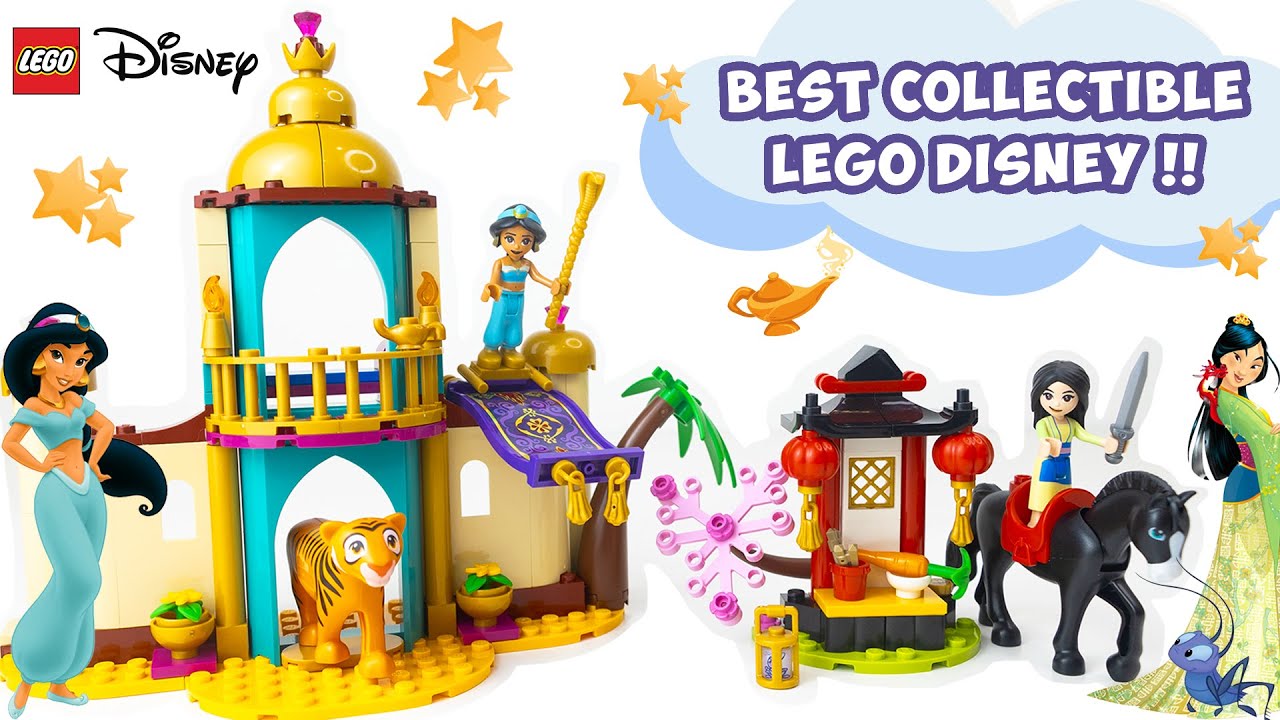 *RETIRED* LEGO Disney 👑 Jasmine & Mulan's 👸🏻🗡️ Adventure (43208) | Speed Build & Review