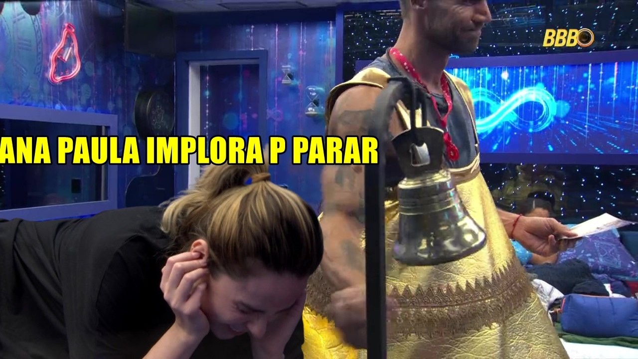 JONAS BATE SINO NO QUARTO DE ANA PAULA Q GRITA DE DOR DE OUVIDO RECLAMA Q PRODUÇÃO