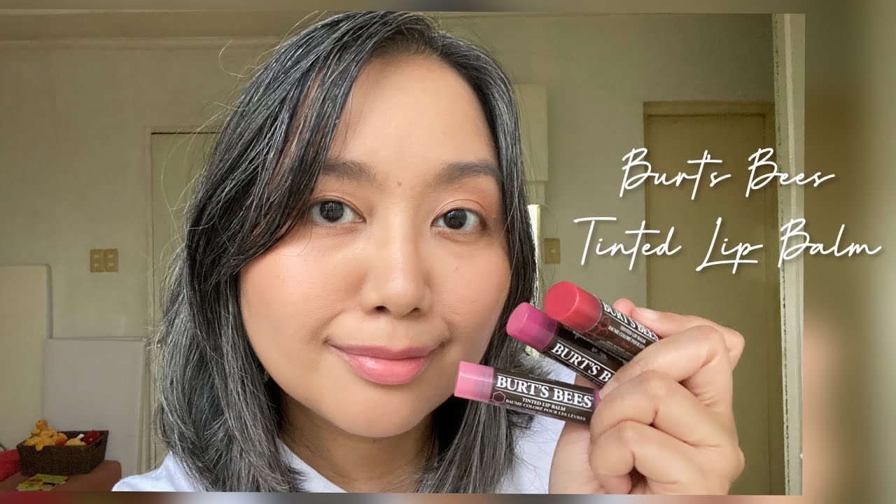 Swatching Classic Favorites: Burt’s Bees Tinted Lip Balms in Rose, Sweet Violet, Pink Blossom