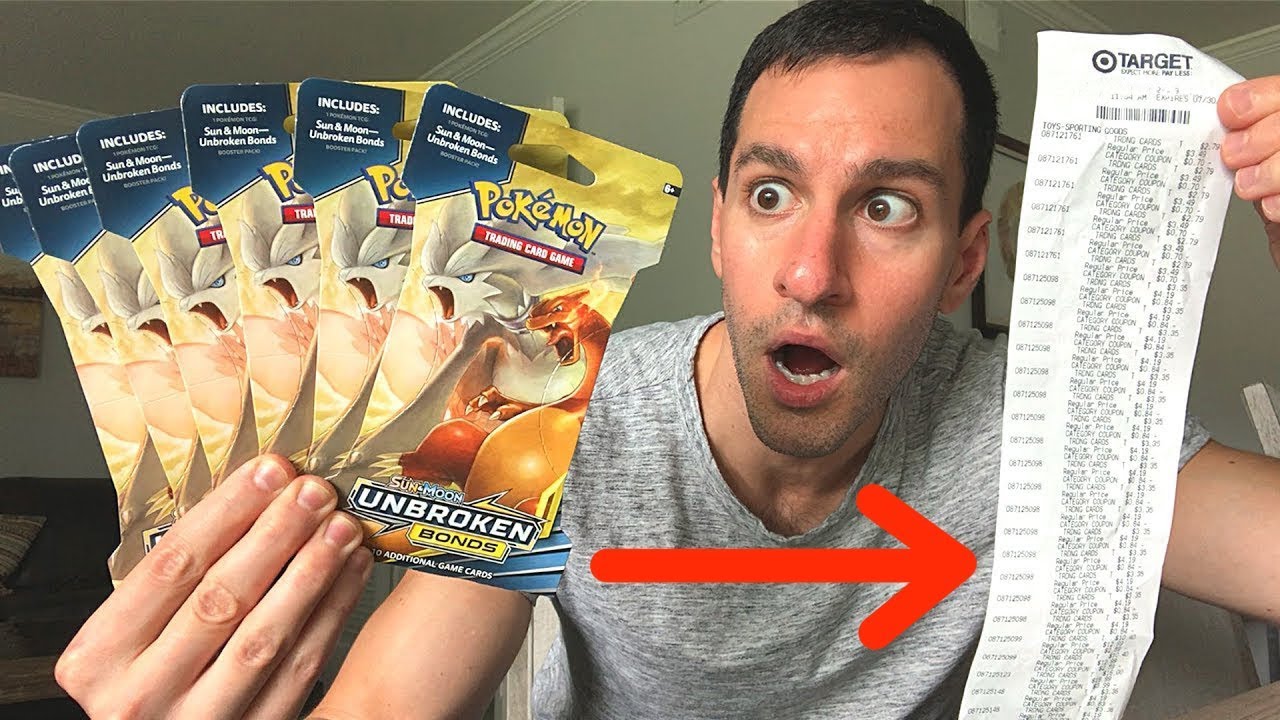 *I WENT CRAZY BUYING NEW POKEMON CARDS!* Opening UNBROKEN BONDS Booster Packs at Target Store!