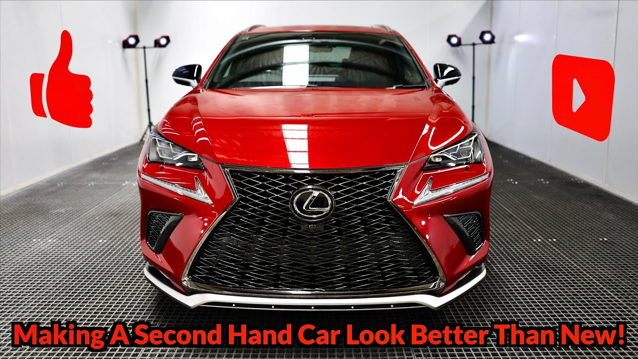 Как вернуть подержанному автомобилю первозданный вид | Lexus NX 2020 (Влог 56)