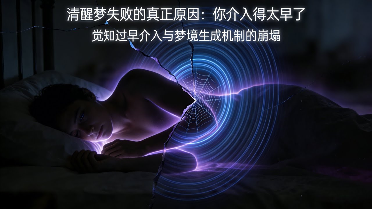 别再急着控制梦境！清醒梦高手的秘密：保持&ldquo;不作为&rdquo;的觉知，才是最高级的操纵。