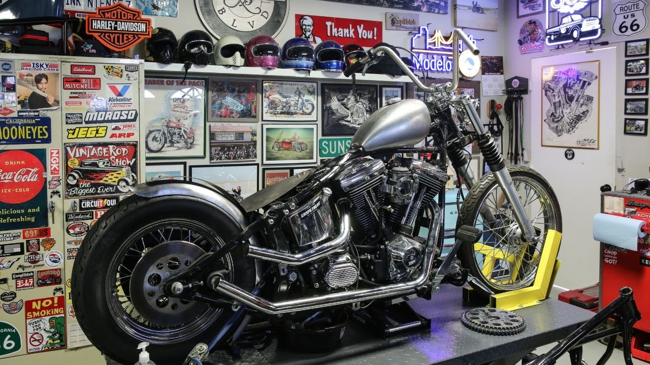 Big Twin EVO Chopper Build | Part 1 Primary Removal