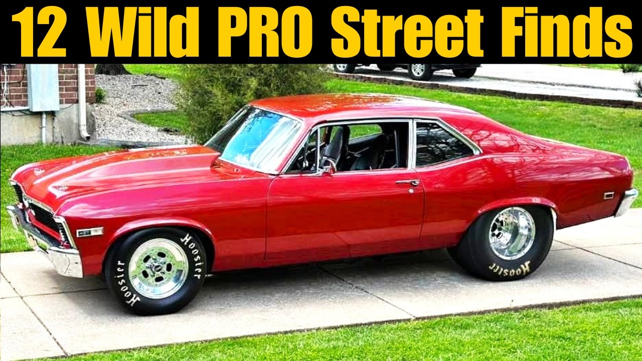 12 Wild PRO STREET Vehicles for Sale! BLOWN and Tubbed POWER!!
