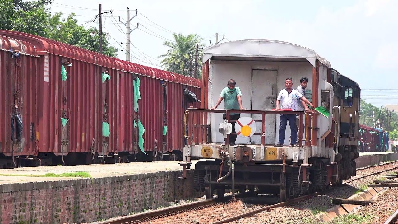 Freight Train Shunting || International Freight Train(India-Bangladesh) at Jessore Railway Station