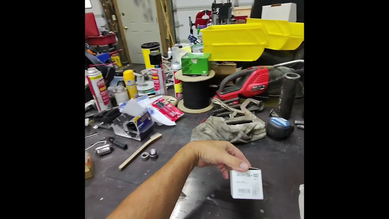 PPE centrifugal oil filter modification