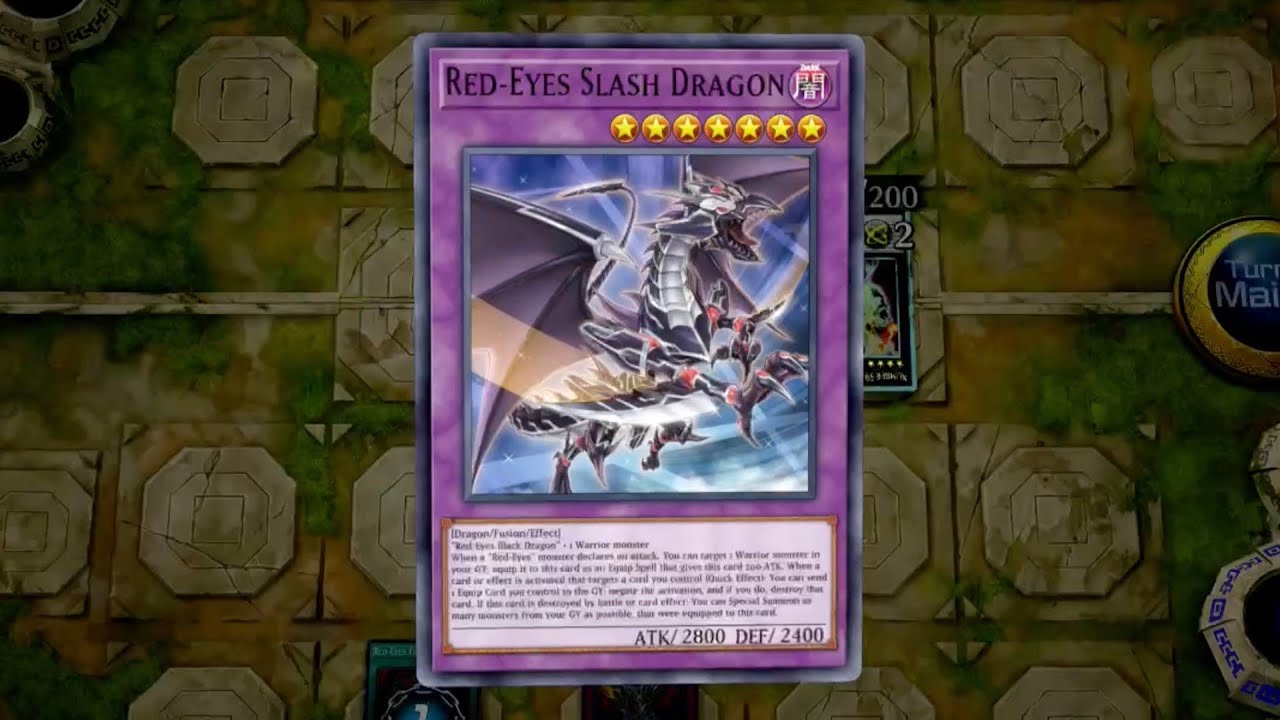 Yu-Gi-Oh! Master Duel | Red-Eyes Black Dragon Archetype Card Review | Red-Eyes Slash Dragon
