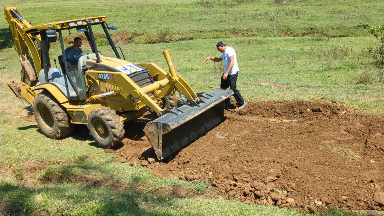 reparando la calle mira como va quedando ya