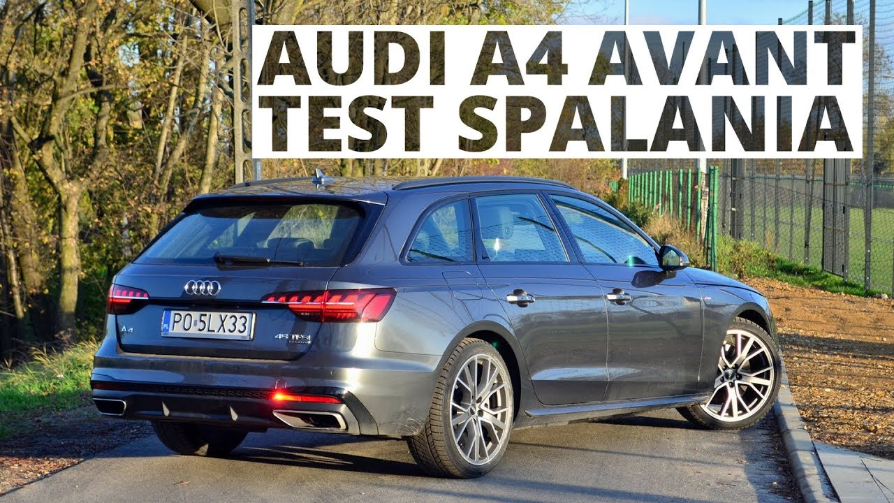 Audi A4 Avant 2.0 45 TFSI 245 KM (AT) - pomiar zużycia paliwa