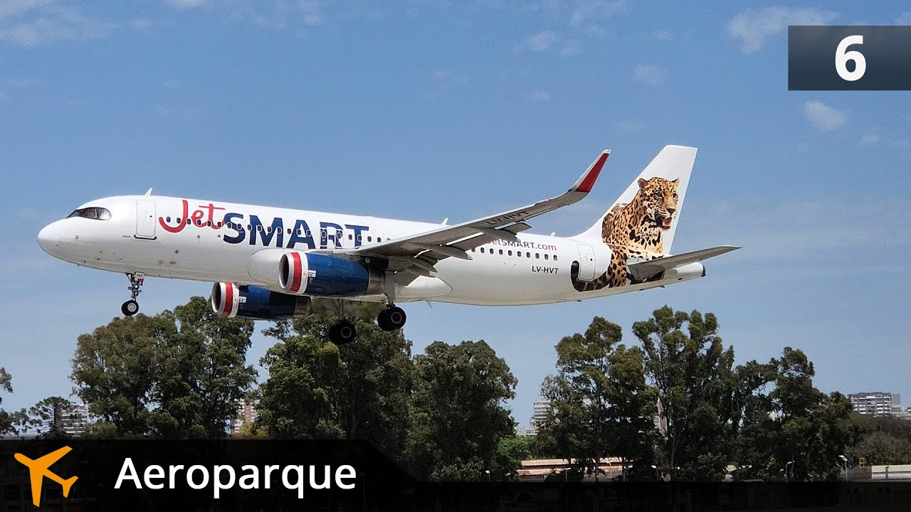 Spotting en AEP #6 | Aerolíneas, Flybondi, JetSMART