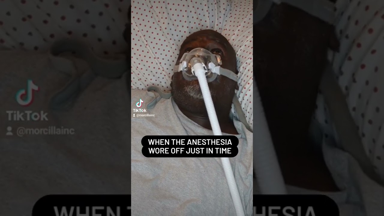 #funny #fyp #share #tiktok #blacktiktok #blacktiktokers #anesthesia #wokeup #morcillainc#philly