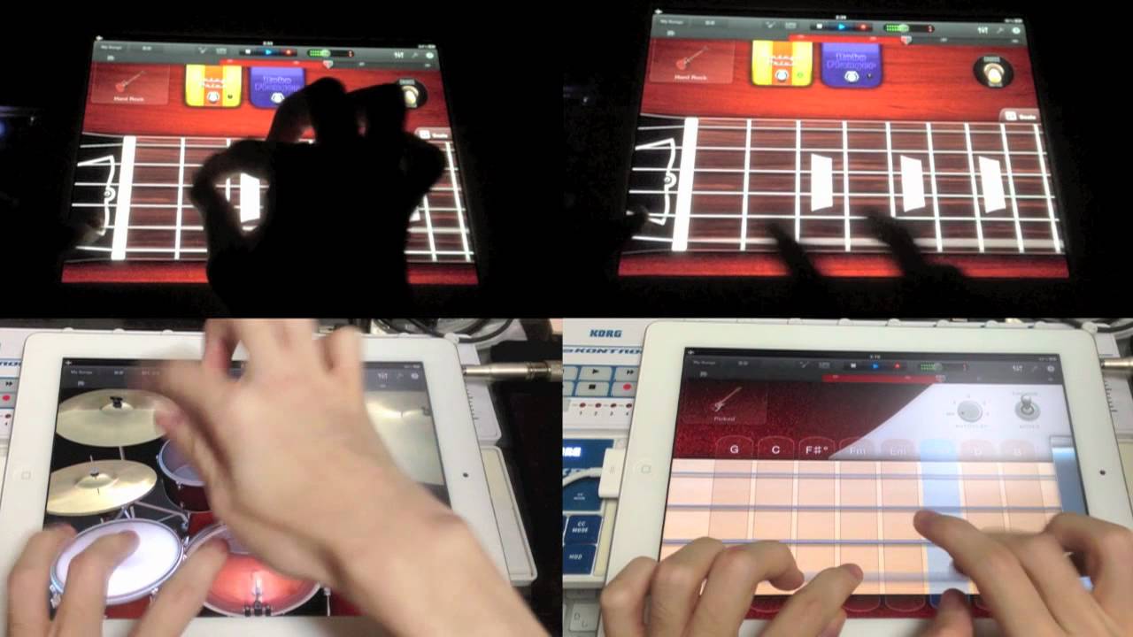 Metallica-Enter Sandman with GarageBand on iPad2